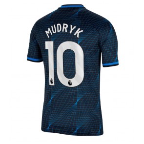 Maillot de foot Chelsea Mykhailo Mudryk #10 Extérieur 2023-24 Manches Courte